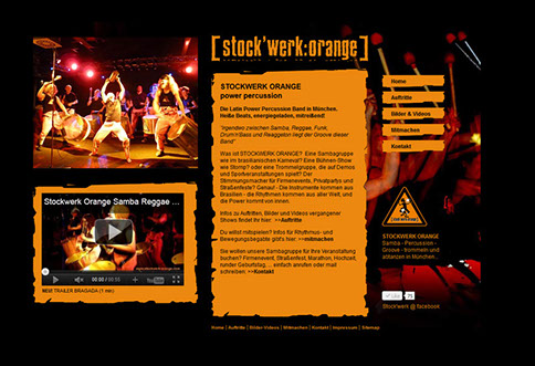 Webdesign Referenz Stockwerk Orange