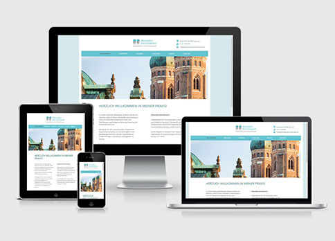 Webdesign Referenz Alexandra Herrschmann